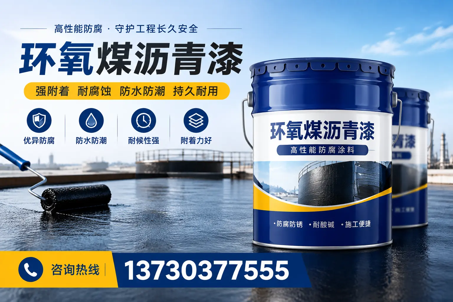 如何判断环氧煤沥青漆的质量？孟津消费者指南
