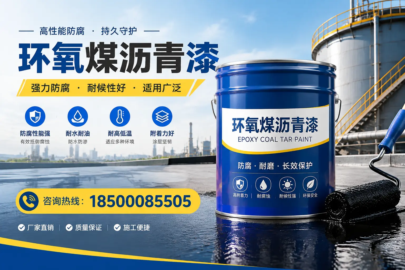 环氧煤沥青漆的储存与运输注意事项，孟津企业须知